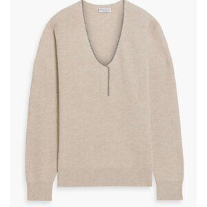 BRUNELLO CUCINELLI Bead-Embellished Cashmere Sweater